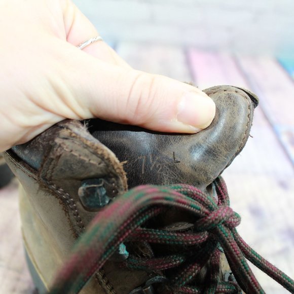 EMS Vibram Sole Hiking Boots Italy Made Size 7.5 - Picture 7 of 9